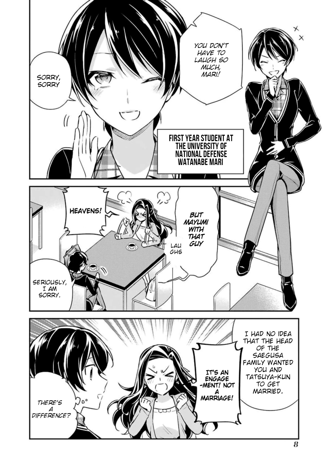 Mahouka Koukou no Rettousei - Shizoku Kaigi-hen chapter 6 page 8