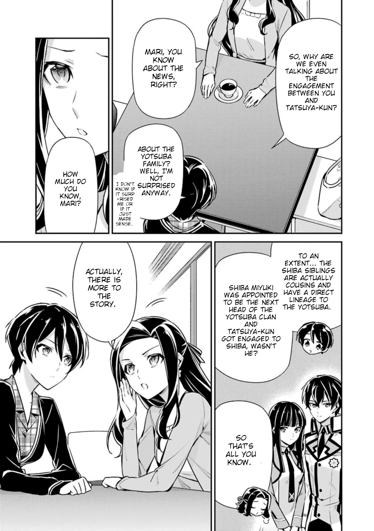 Mahouka Koukou no Rettousei - Shizoku Kaigi-hen chapter 6 page 9