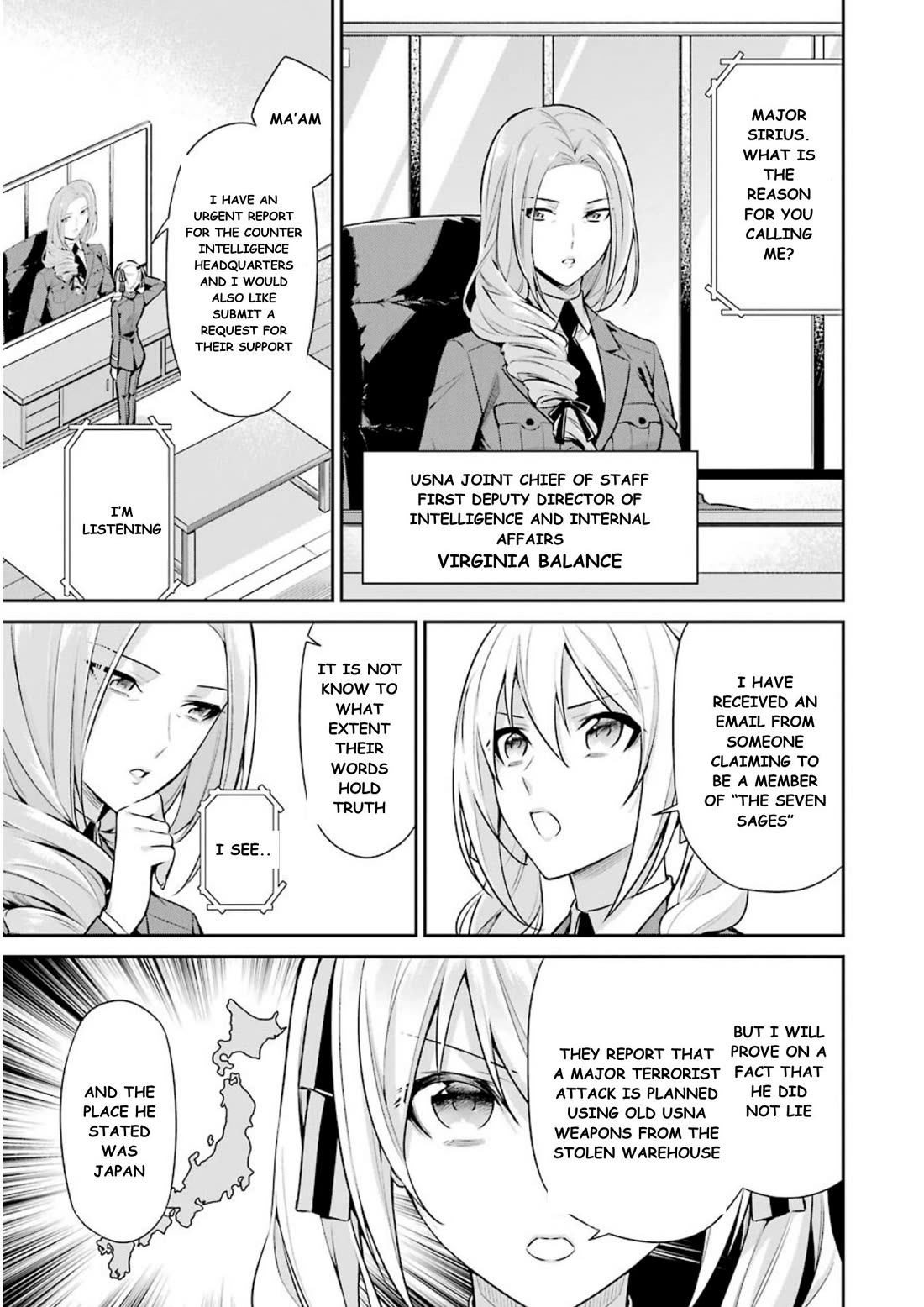 Mahouka Koukou no Rettousei - Shizoku Kaigi-hen chapter 7 page 12