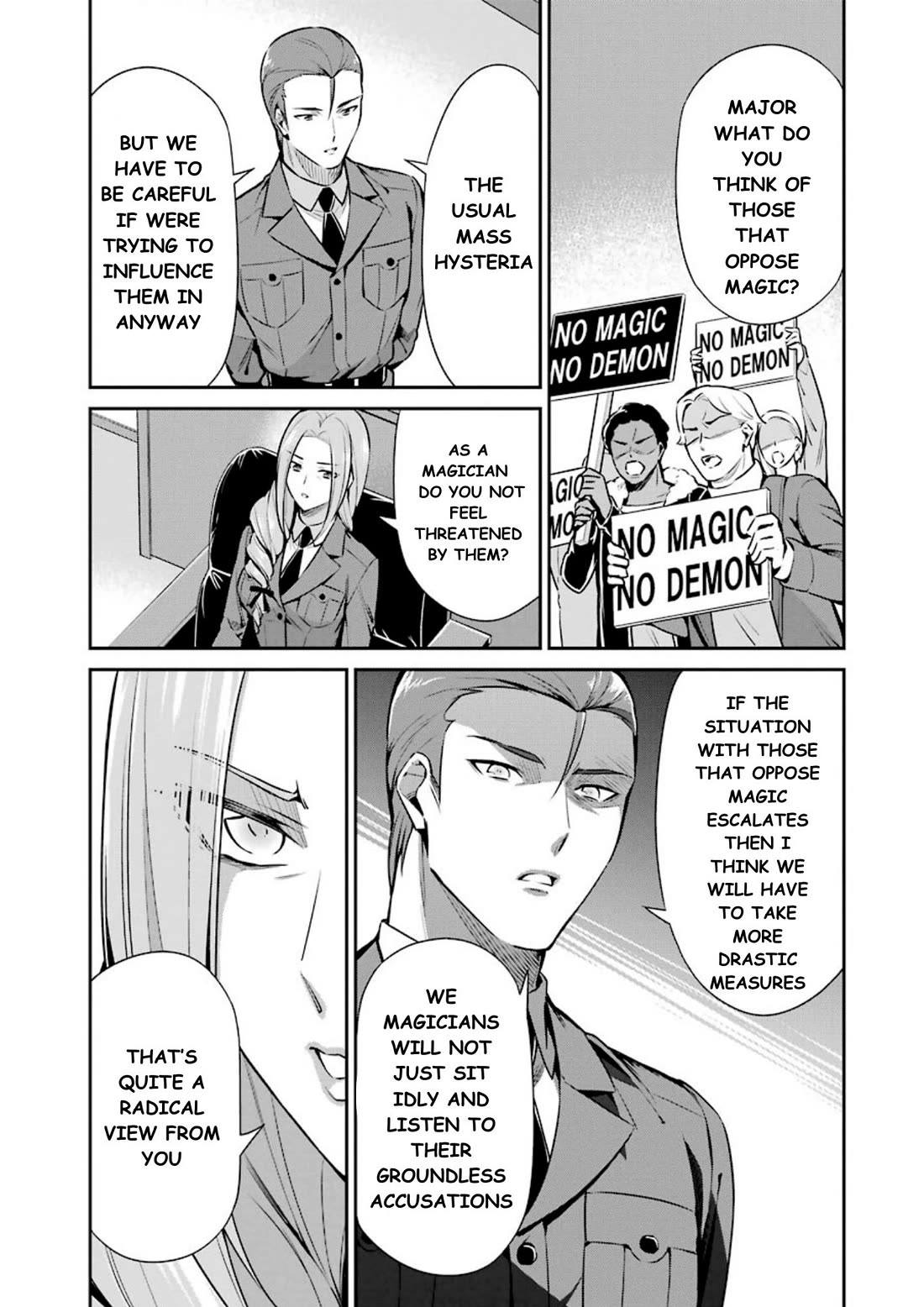 Mahouka Koukou no Rettousei - Shizoku Kaigi-hen chapter 8 page 24