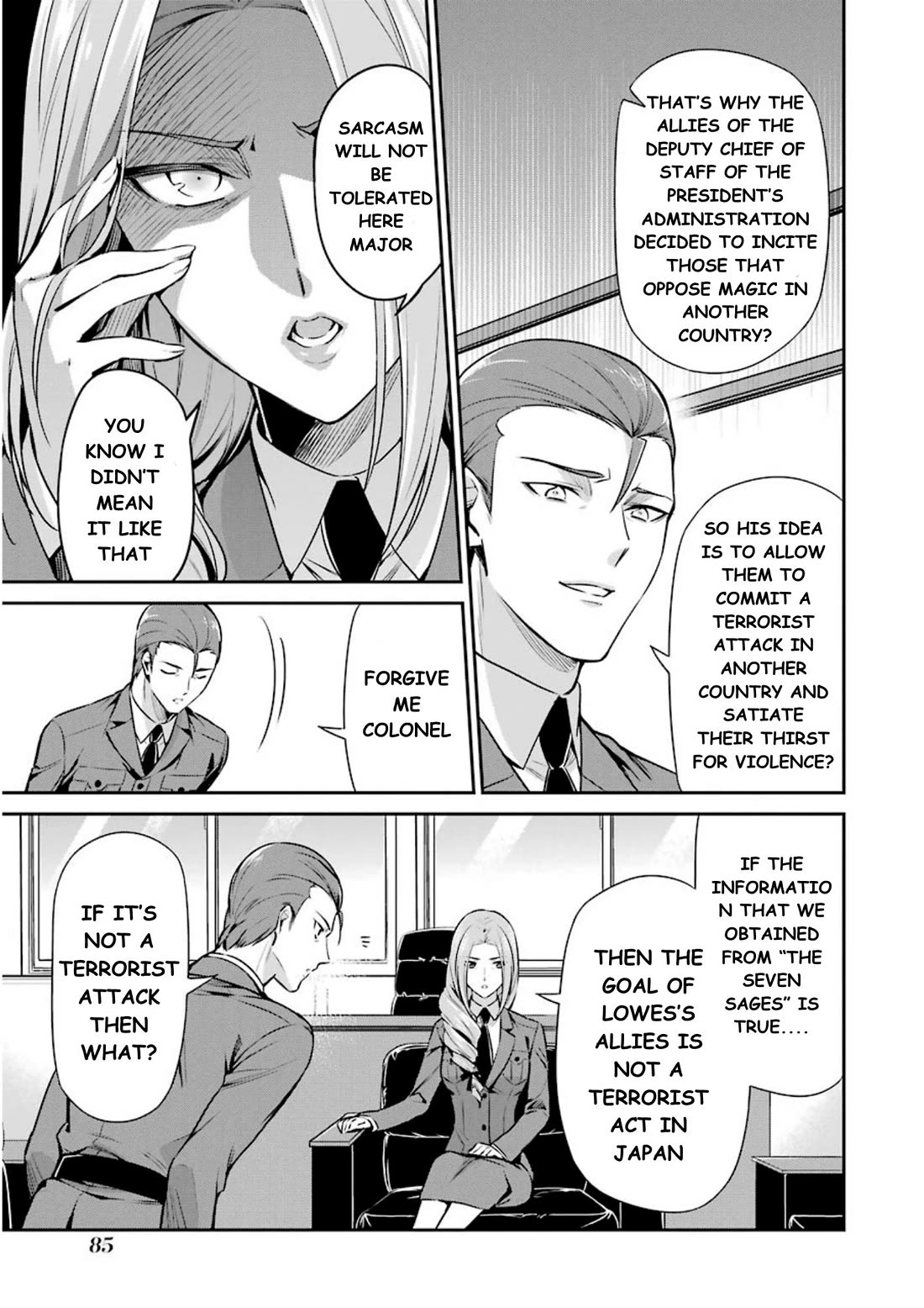 Mahouka Koukou no Rettousei - Shizoku Kaigi-hen chapter 8 page 26