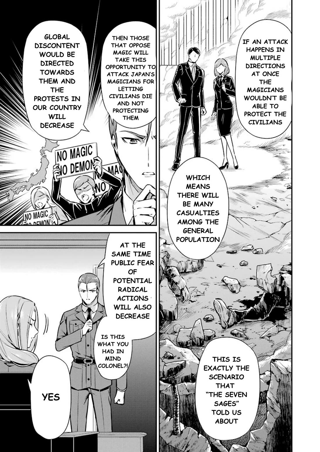 Mahouka Koukou no Rettousei - Shizoku Kaigi-hen chapter 8 page 28