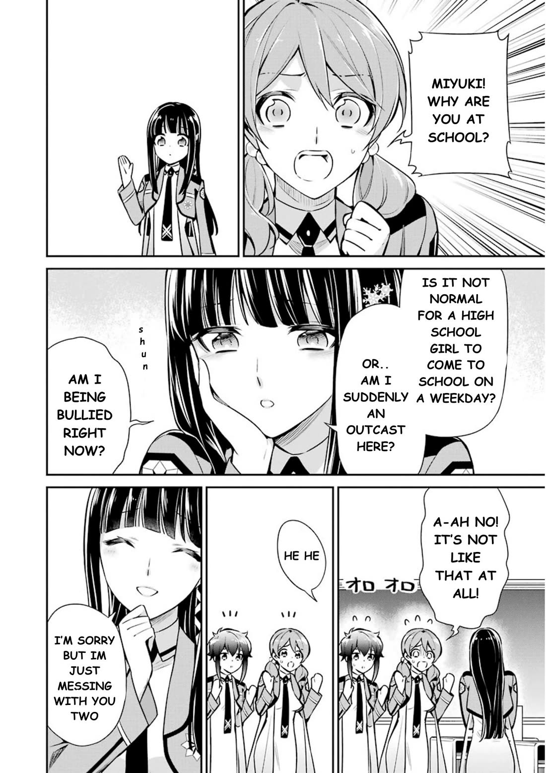 Mahouka Koukou no Rettousei - Shizoku Kaigi-hen chapter 9 page 13