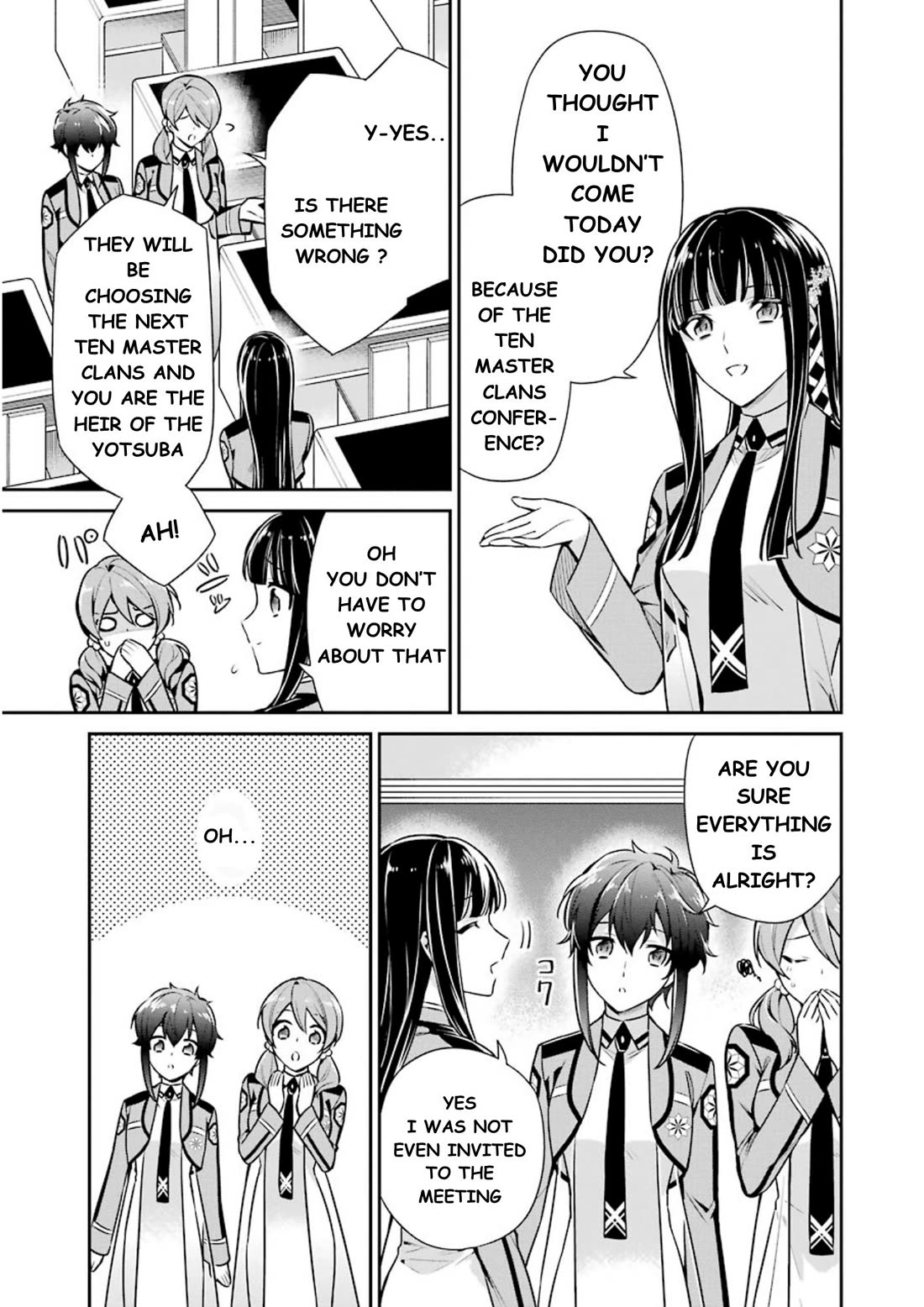 Mahouka Koukou no Rettousei - Shizoku Kaigi-hen chapter 9 page 14