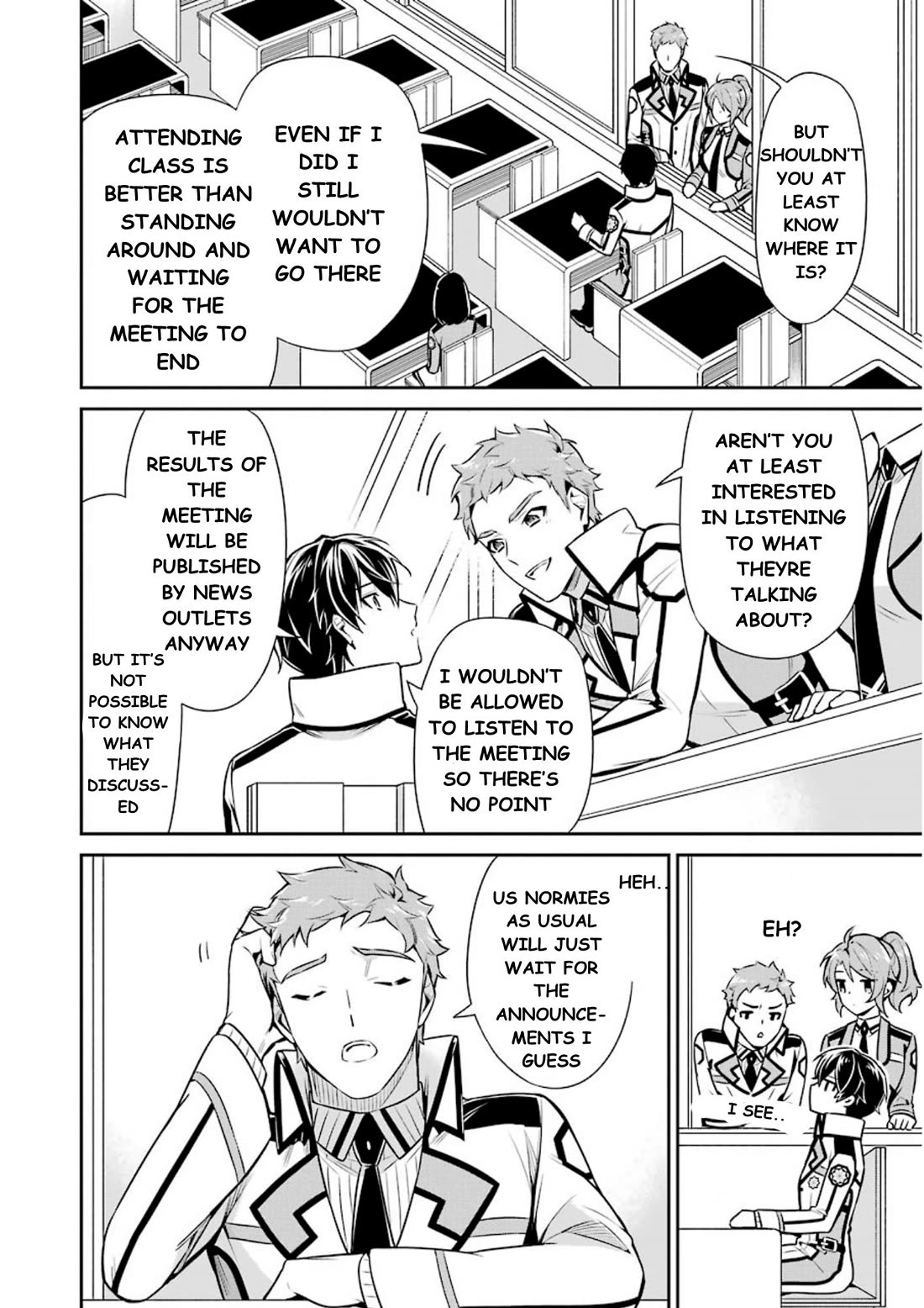 Mahouka Koukou no Rettousei - Shizoku Kaigi-hen chapter 9 page 19