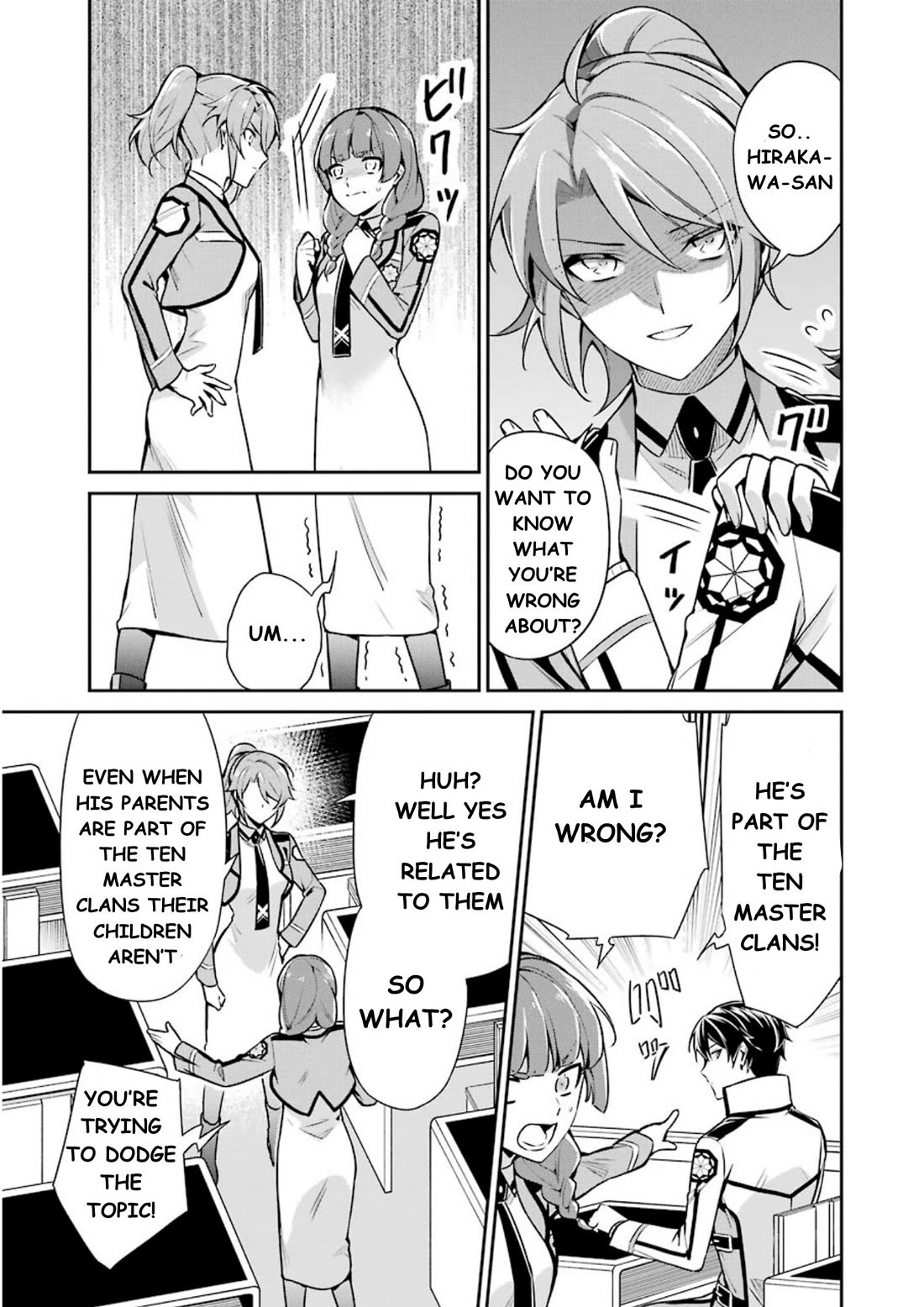 Mahouka Koukou no Rettousei - Shizoku Kaigi-hen chapter 9 page 24