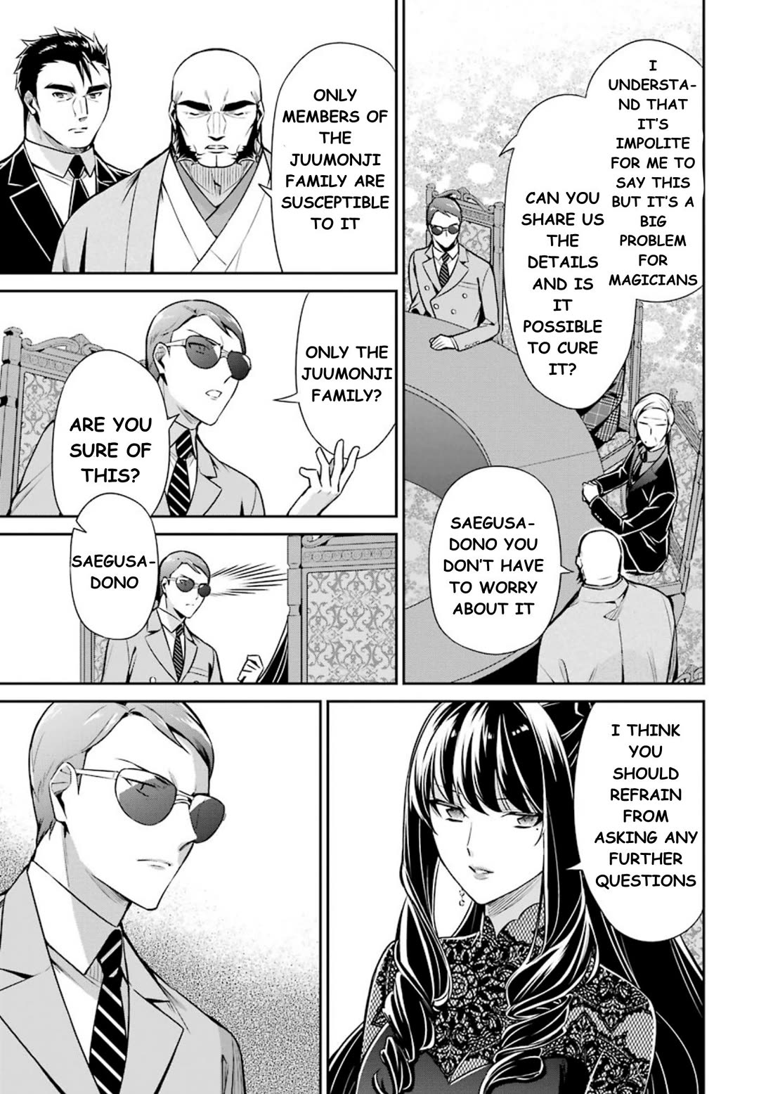 Mahouka Koukou no Rettousei - Shizoku Kaigi-hen chapter 9 page 36