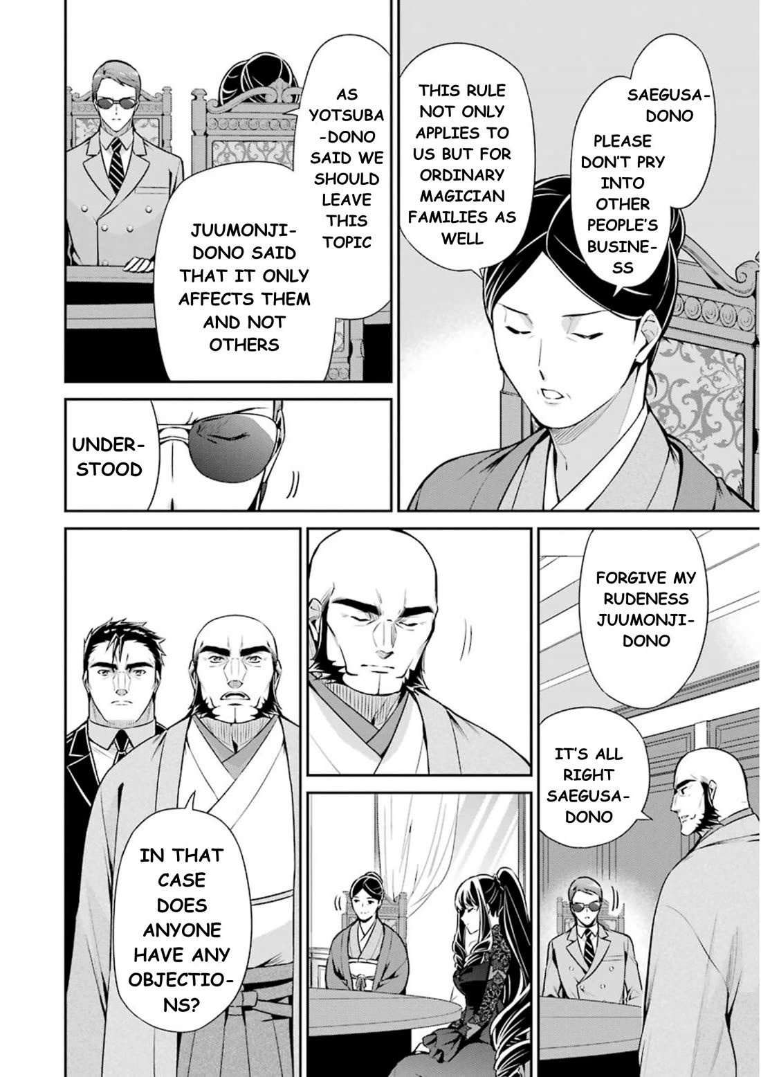 Mahouka Koukou no Rettousei - Shizoku Kaigi-hen chapter 9 page 37