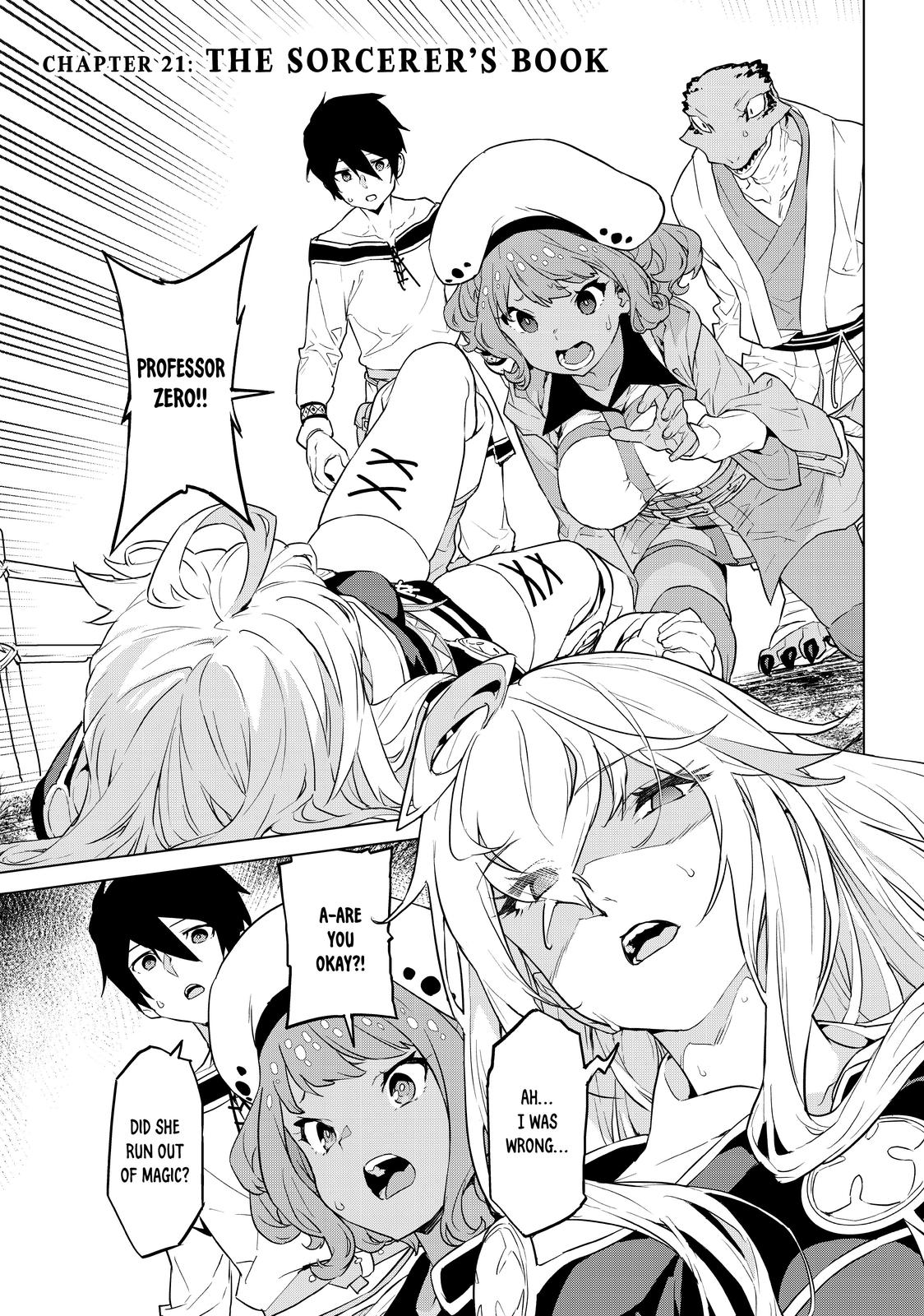 Mahoutsukai Reimeiki chapter 21 page 1