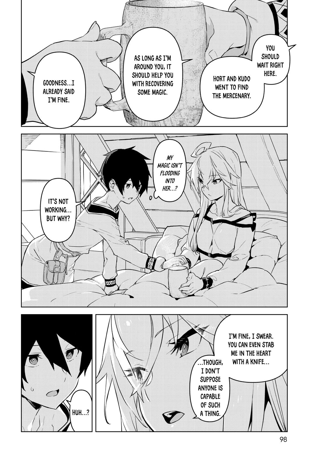 Mahoutsukai Reimeiki chapter 21 page 4