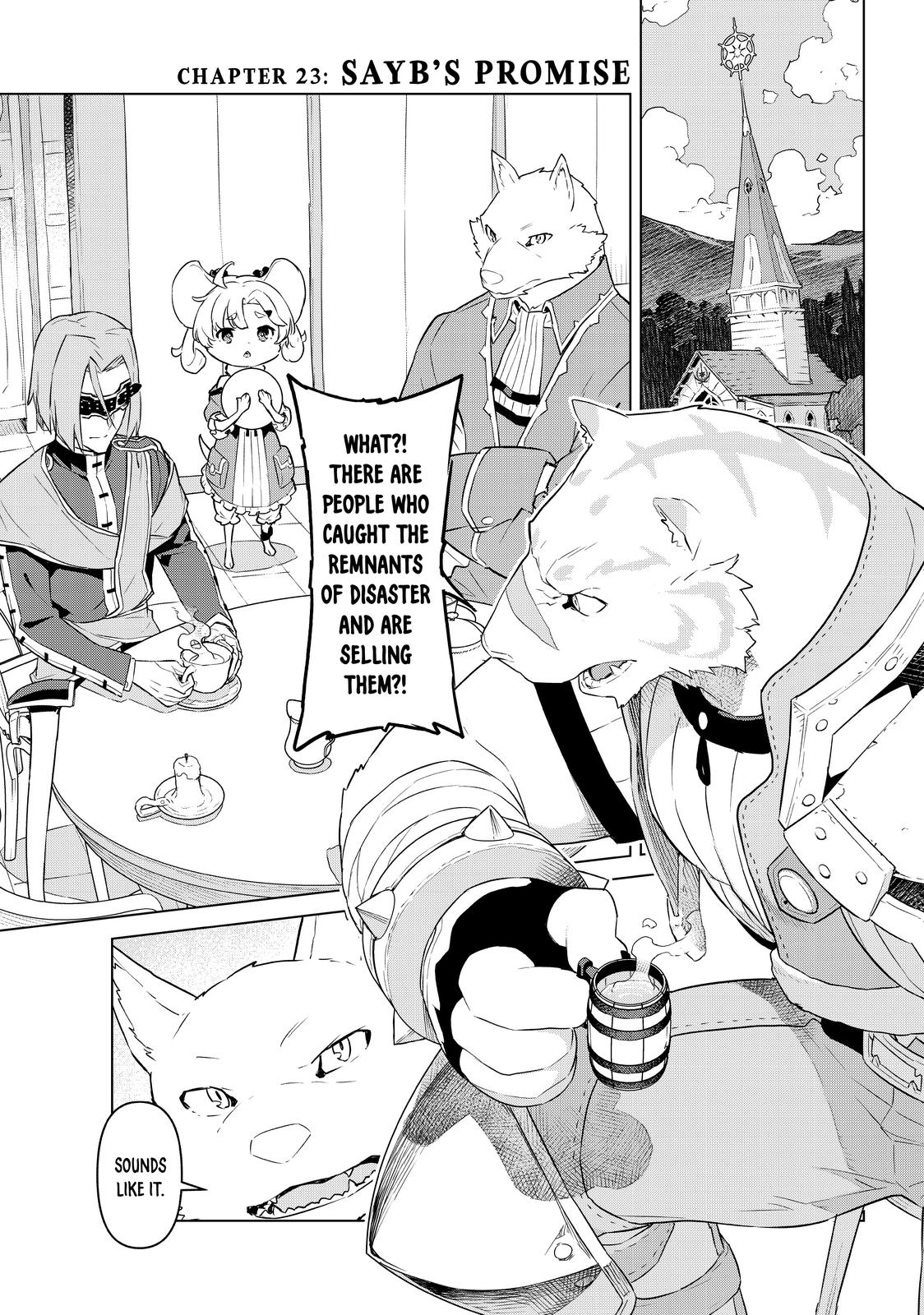 Mahoutsukai Reimeiki chapter 23 page 1