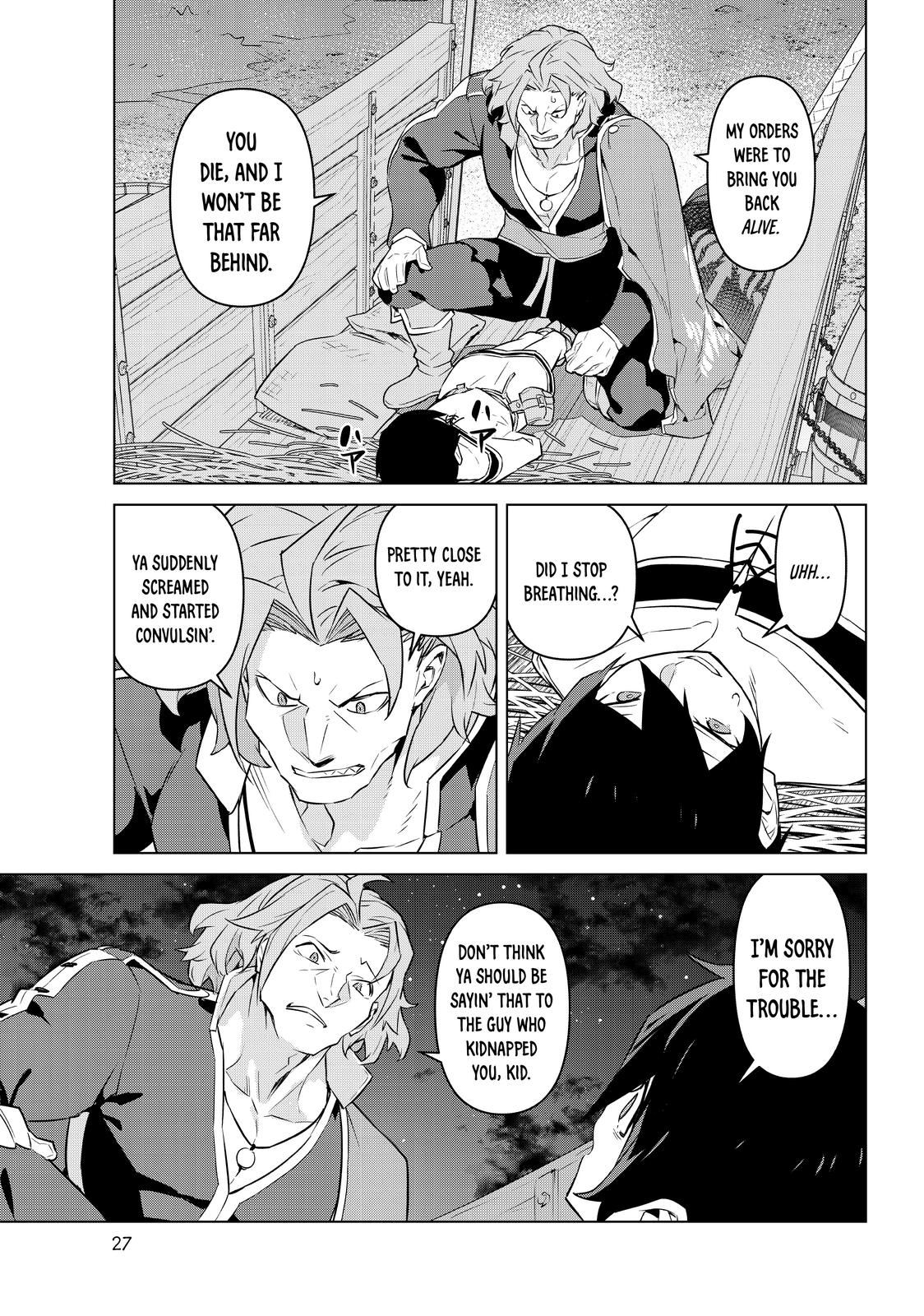 Mahoutsukai Reimeiki chapter 24 page 27