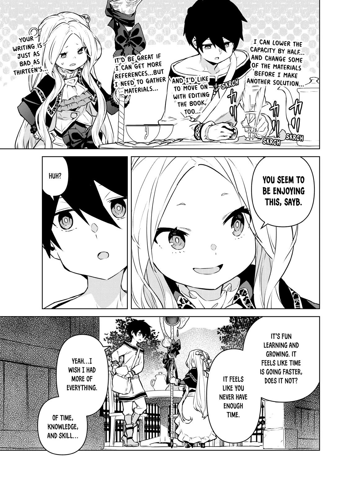 Mahoutsukai Reimeiki chapter 33 page 13