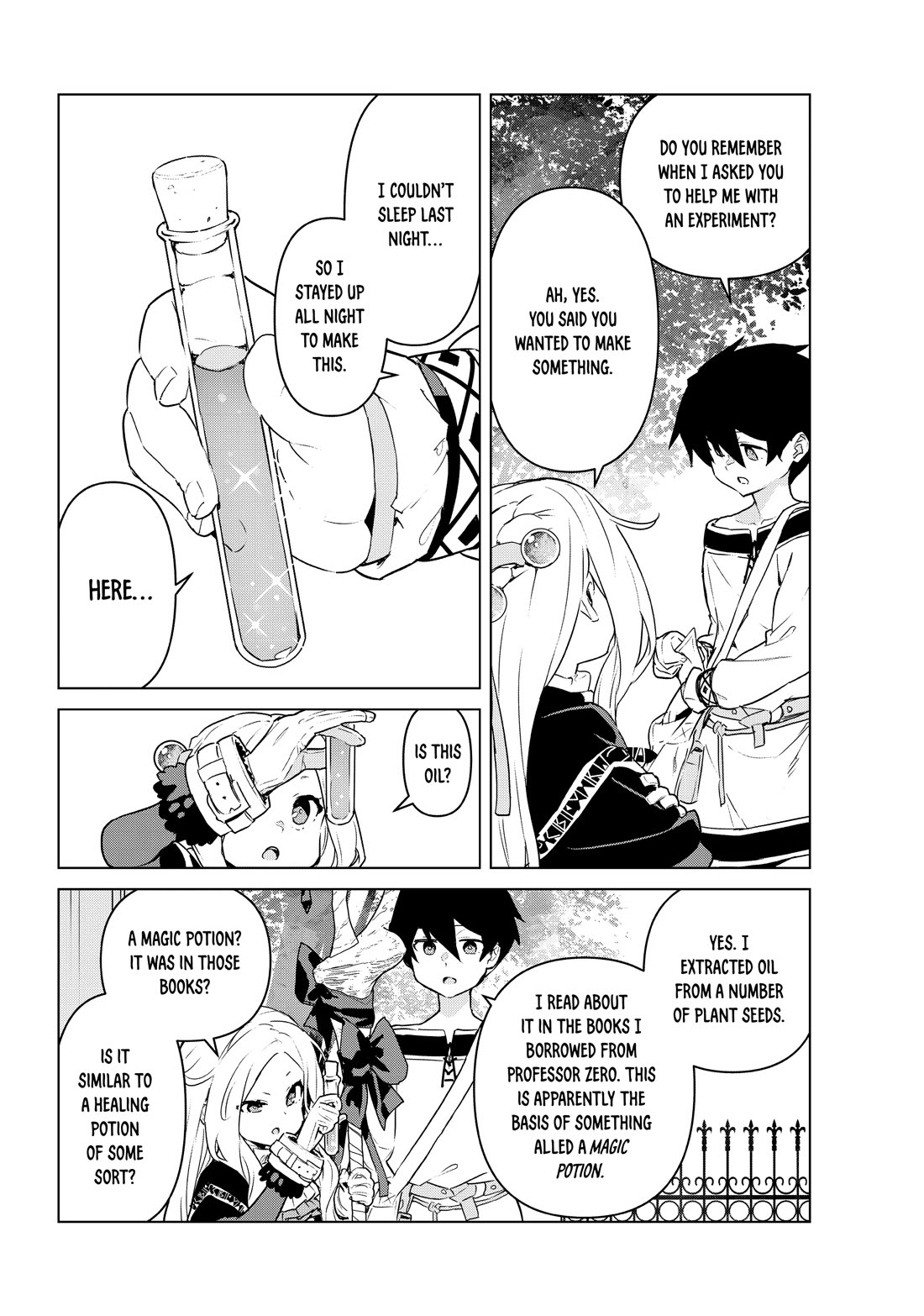 Mahoutsukai Reimeiki chapter 33 page 4