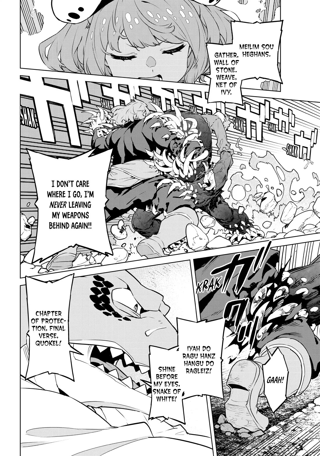 Mahoutsukai Reimeiki chapter 34 page 9