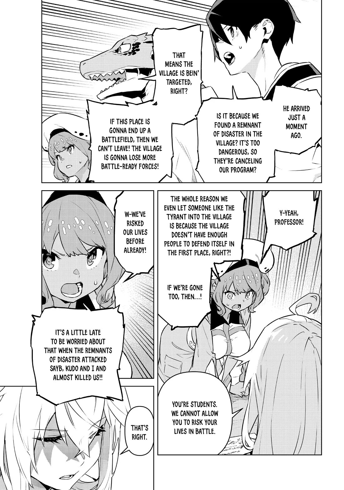 Mahoutsukai Reimeiki chapter 35 page 4