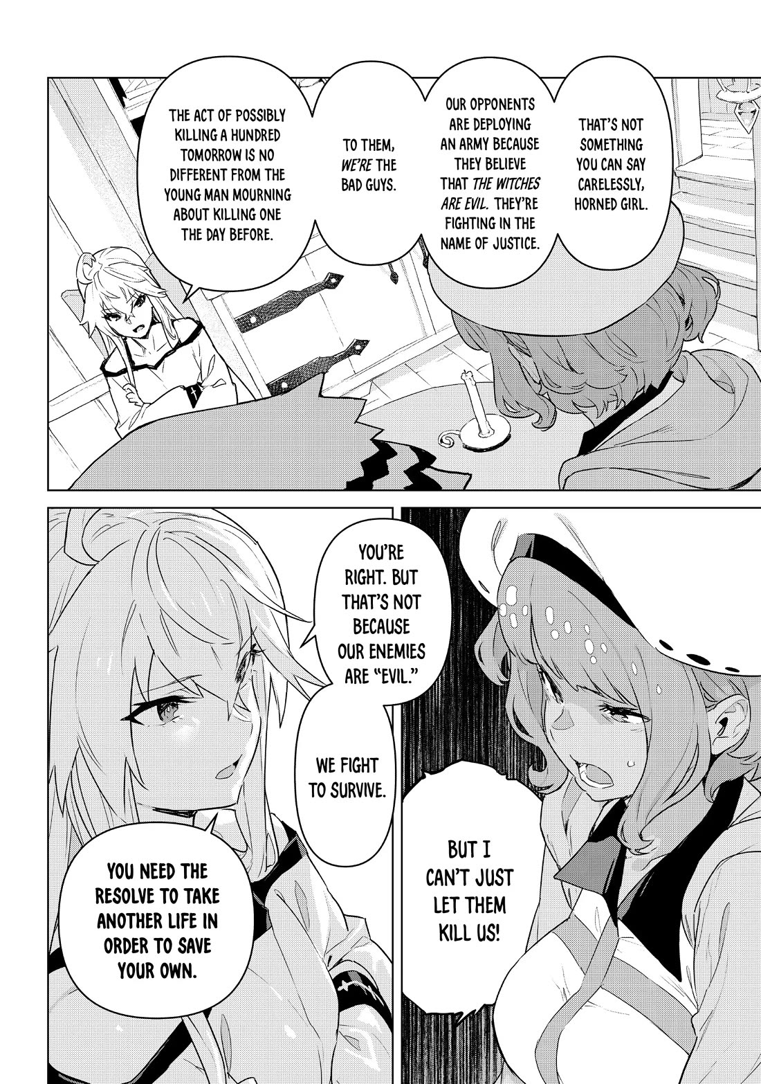 Mahoutsukai Reimeiki chapter 35 page 7