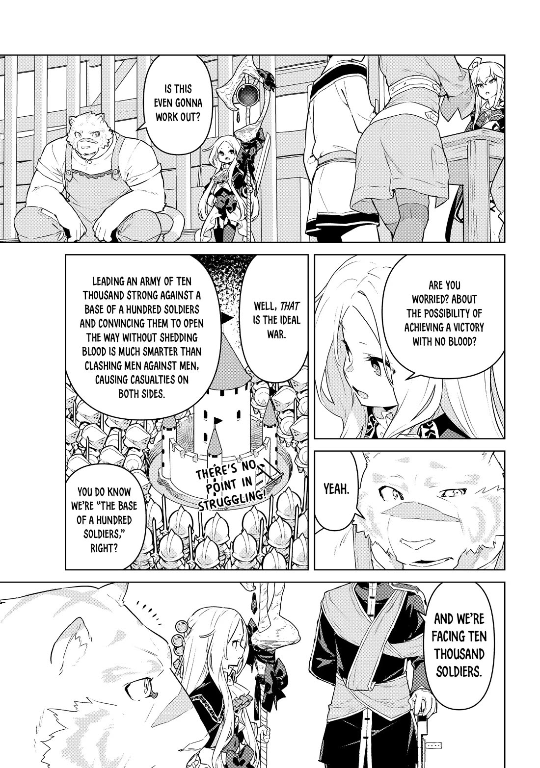 Mahoutsukai Reimeiki chapter 36 page 10