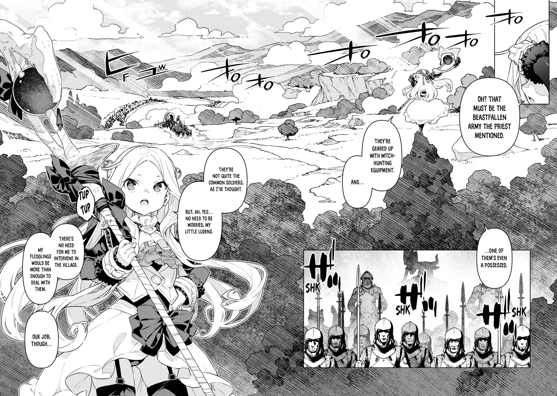 Mahoutsukai Reimeiki chapter 37 page 15