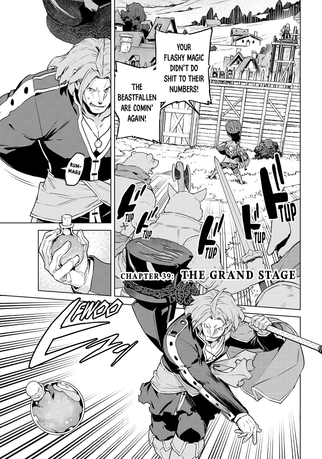 Mahoutsukai Reimeiki chapter 39 page 1