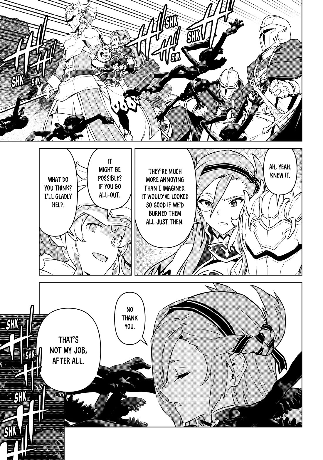 Mahoutsukai Reimeiki chapter 39 page 22