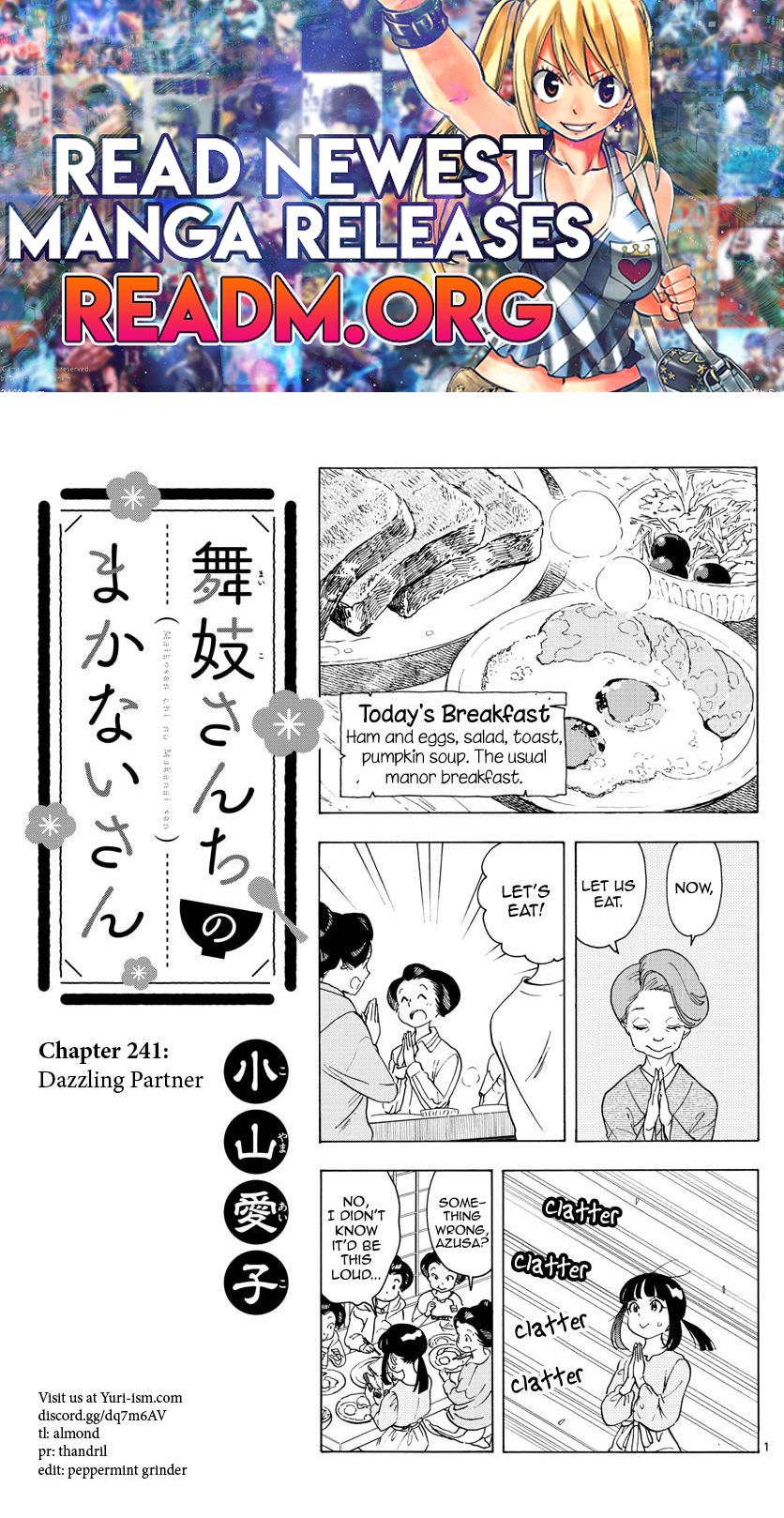 Maiko-san Chi no Makanai-san chapter 241 page 1