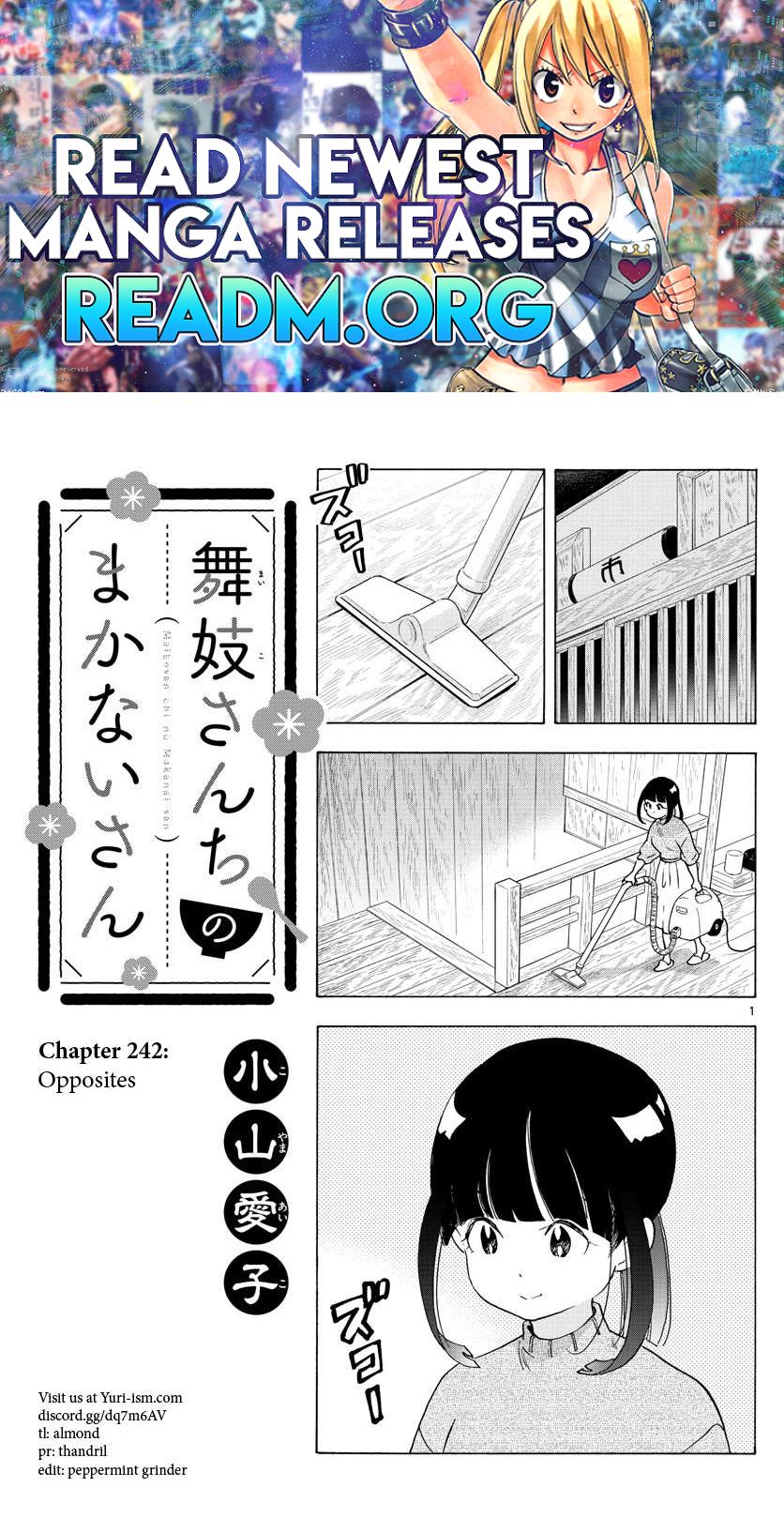 Maiko-san Chi no Makanai-san chapter 242 page 1