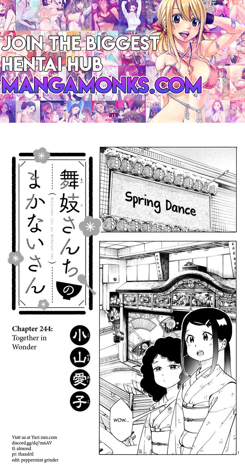 Maiko-san Chi no Makanai-san chapter 244 page 1