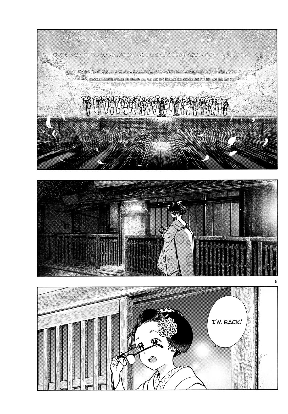 Maiko-san Chi no Makanai-san chapter 285 page 5