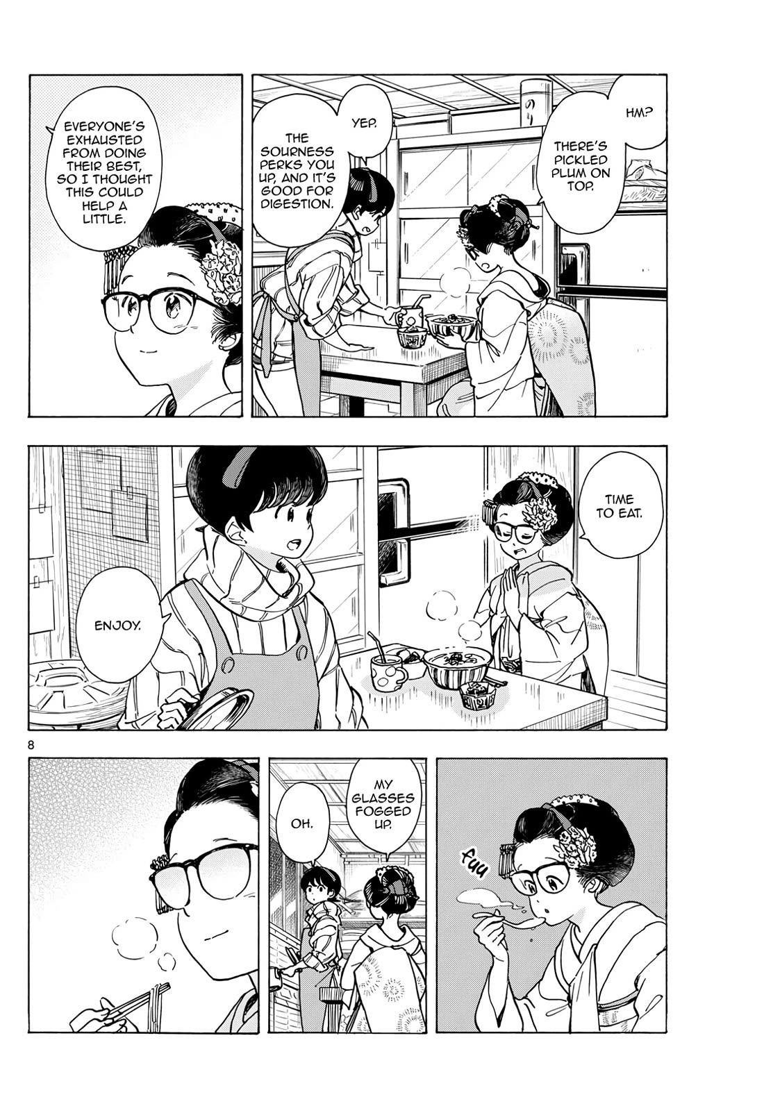 Maiko-san Chi no Makanai-san chapter 285 page 8