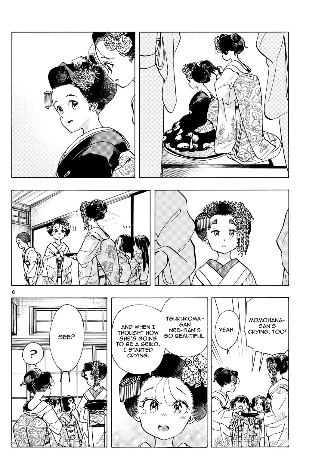 Maiko-san Chi no Makanai-san chapter 293 page 6