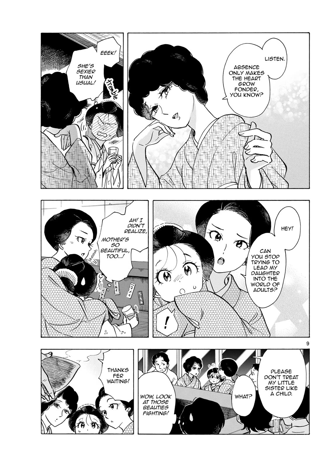 Maiko-san Chi no Makanai-san chapter 298 page 9