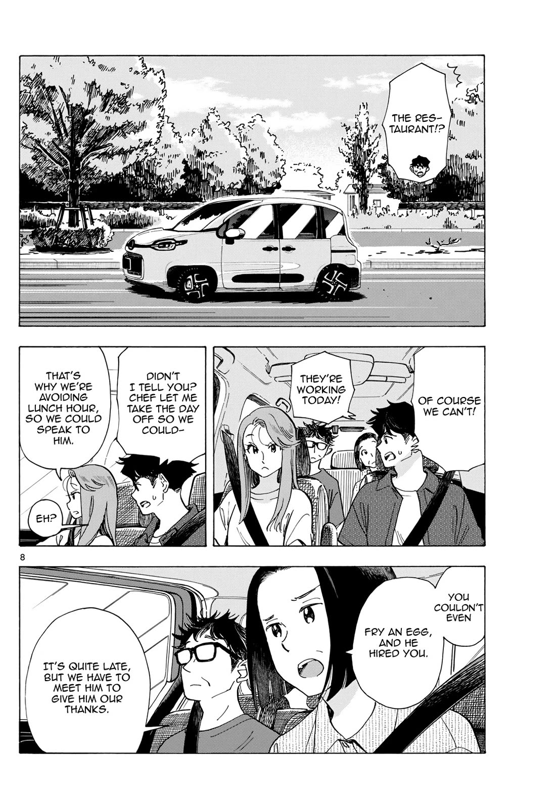 Maiko-san Chi no Makanai-san chapter 300 page 8