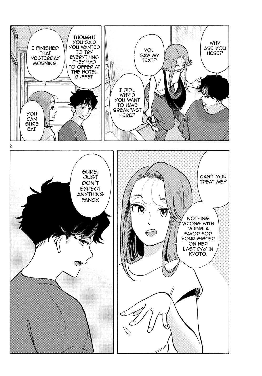 Maiko-san Chi no Makanai-san chapter 306 page 2