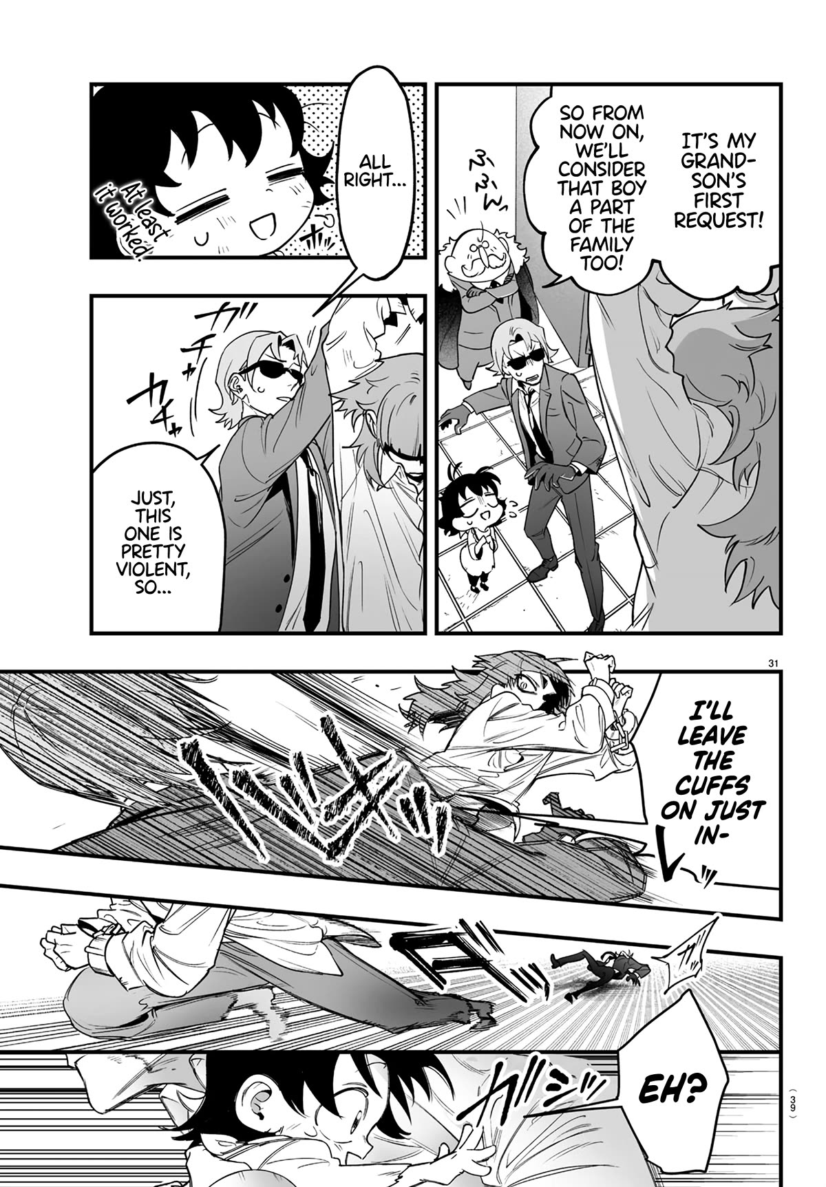 Mairimashita! Iruma-kun Mafia AU chapter 1 page 33