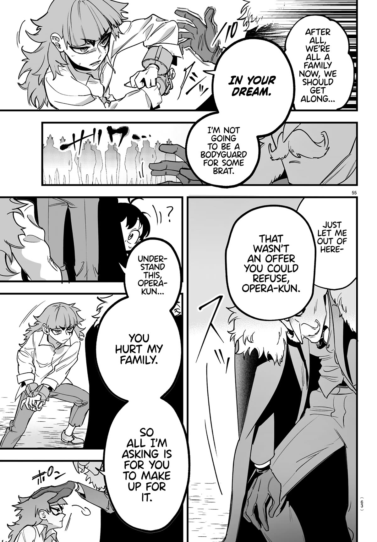 Mairimashita! Iruma-kun Mafia AU chapter 1 page 56