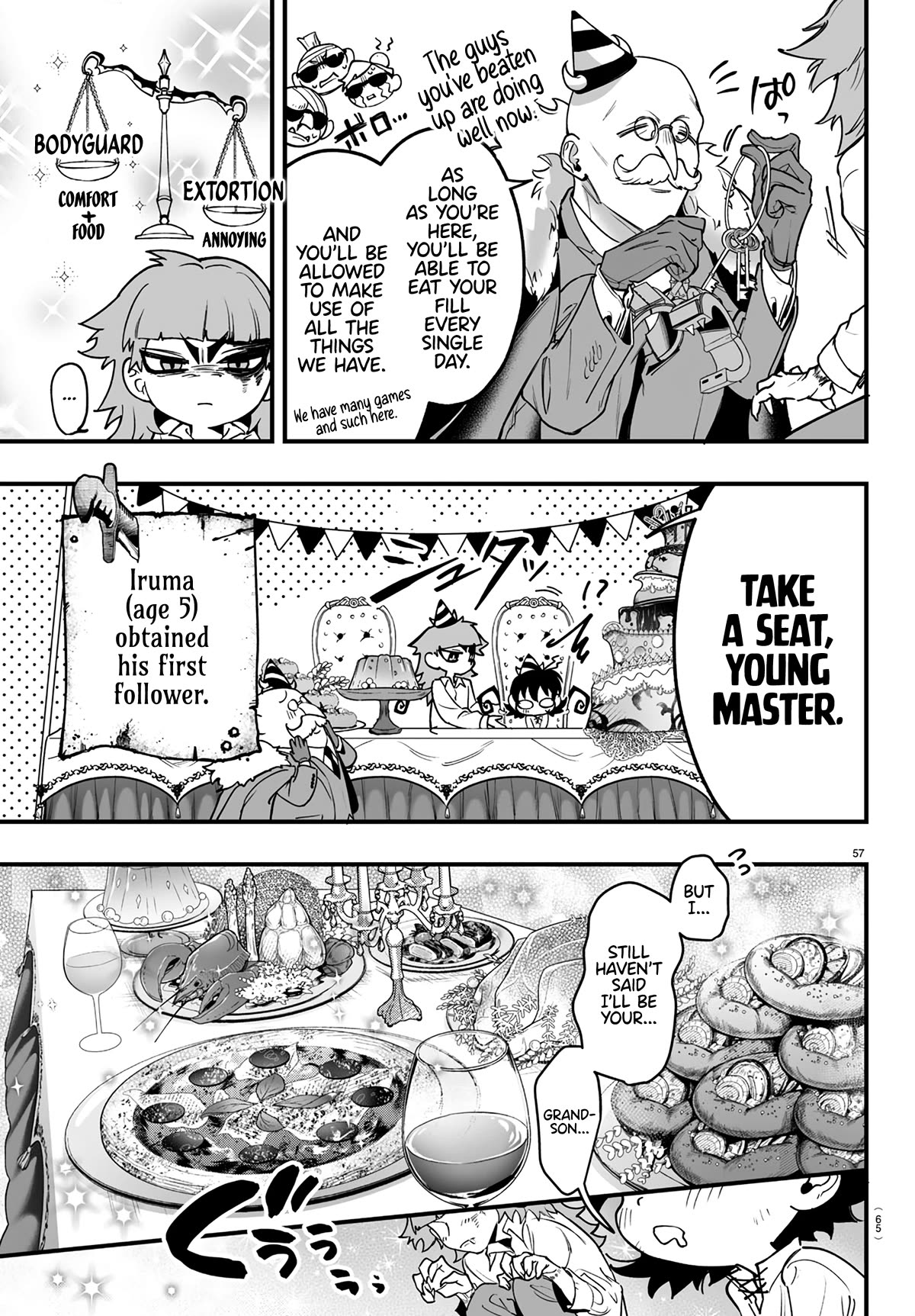 Mairimashita! Iruma-kun Mafia AU chapter 1 page 58