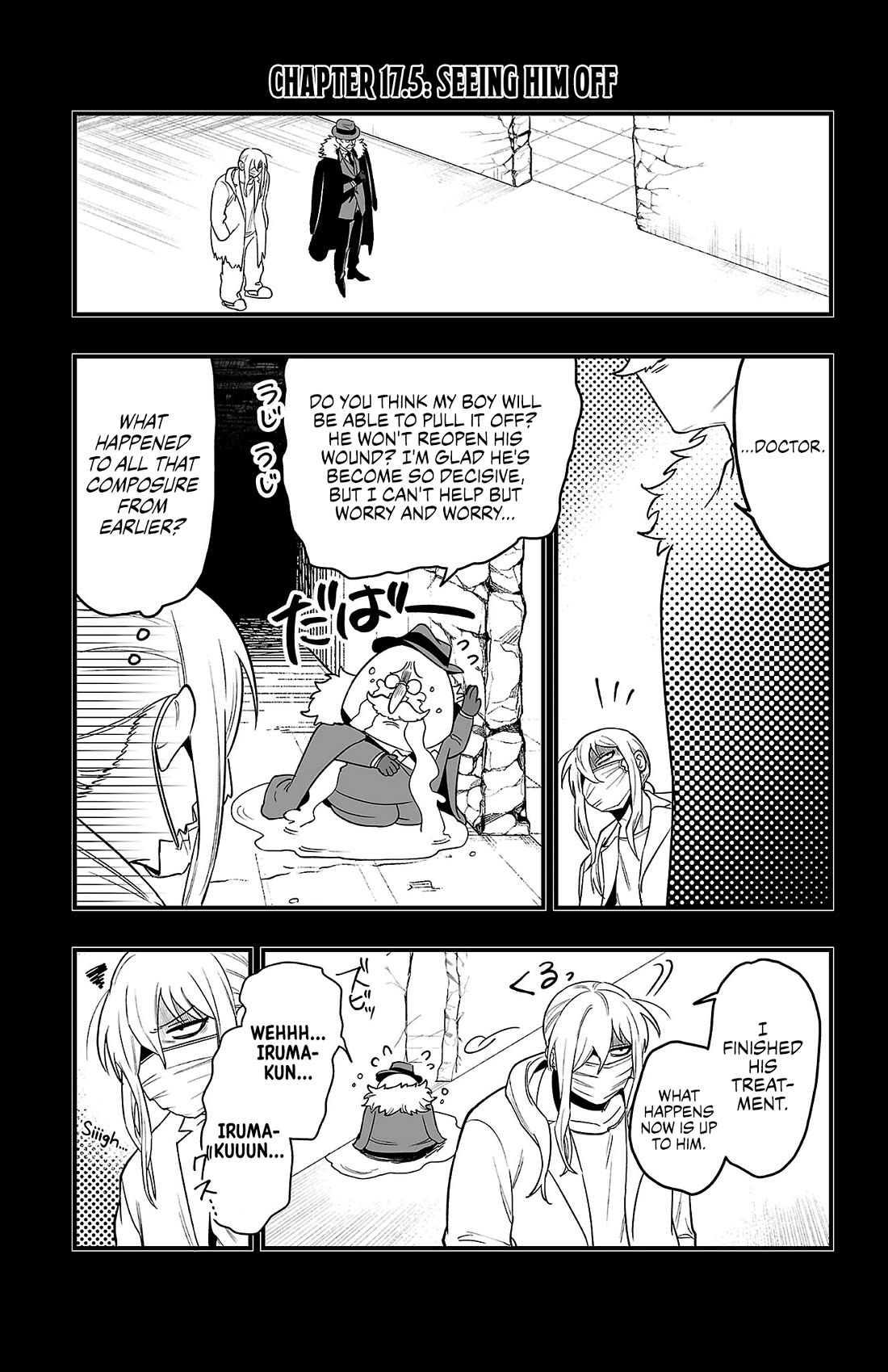 Mairimashita! Iruma-kun Mafia AU chapter 19.5 page 1