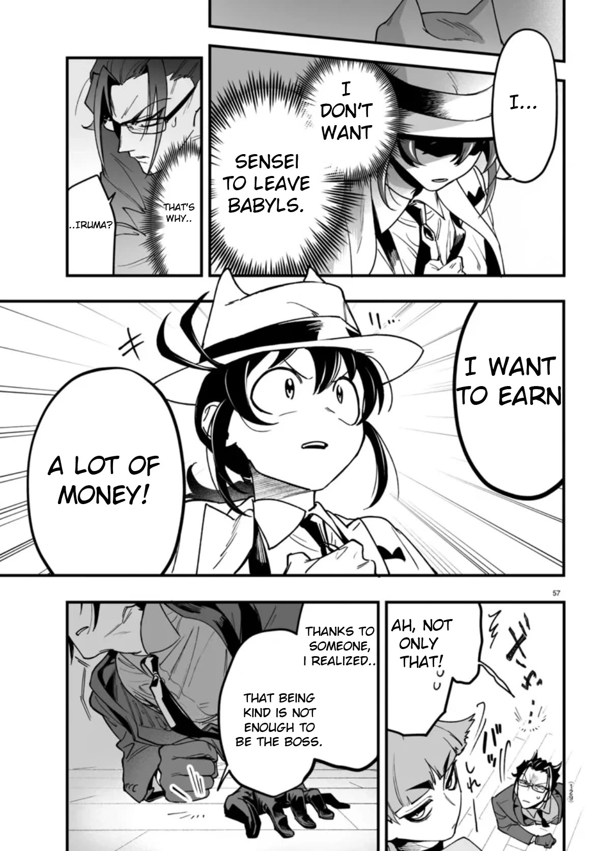 Mairimashita! Iruma-kun Mafia AU chapter 2 page 57