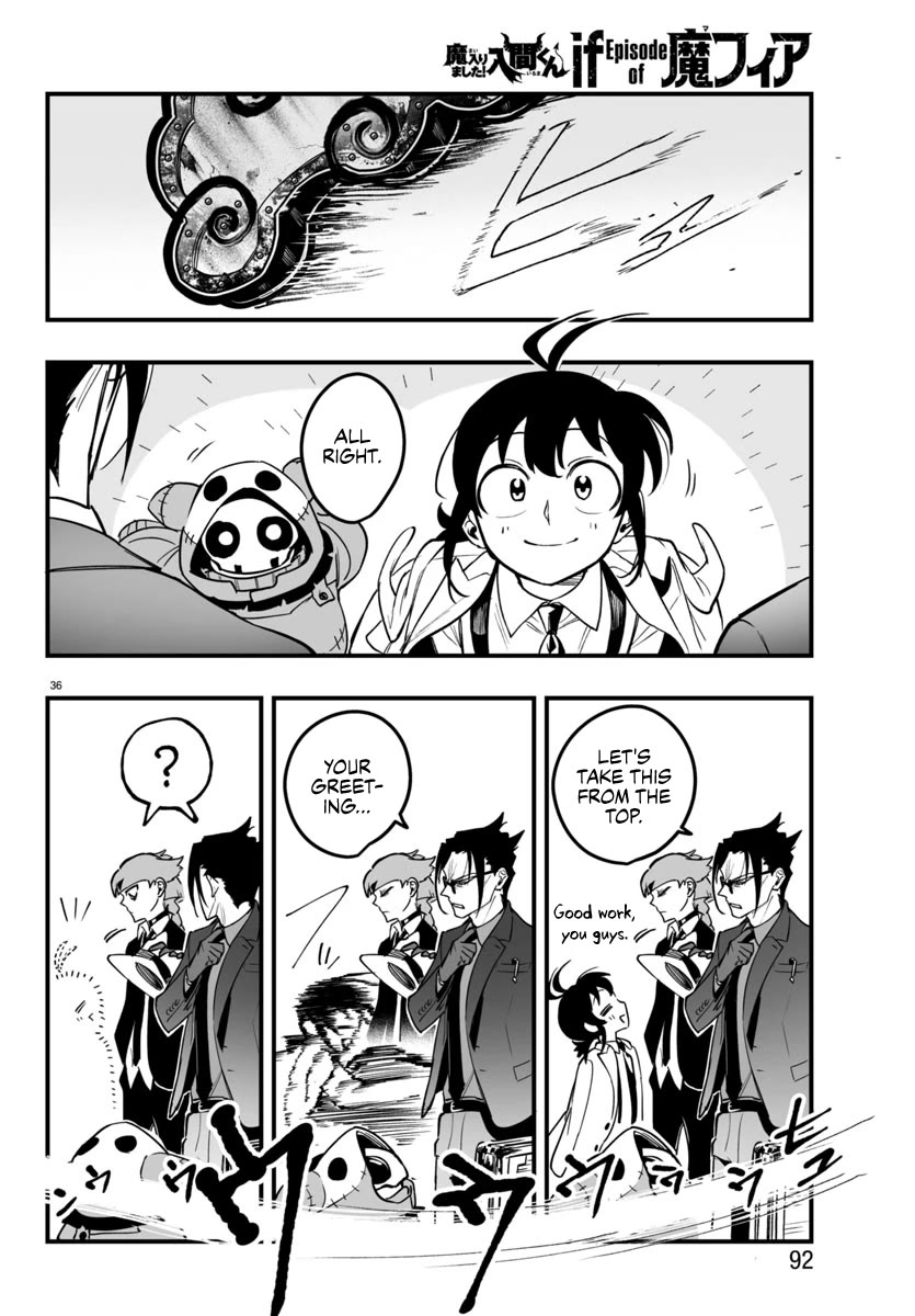 Mairimashita! Iruma-kun Mafia AU chapter 3 page 35