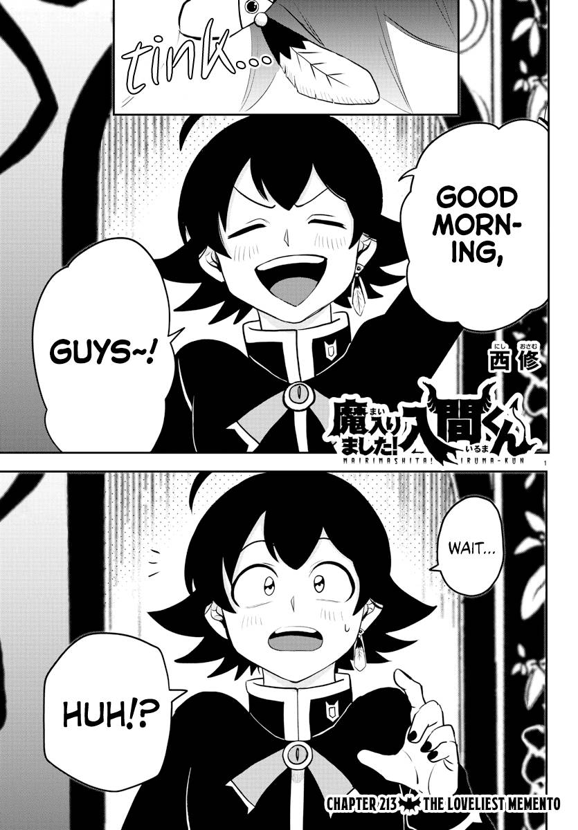 Mairimashita! Iruma-kun chapter 213 page 1