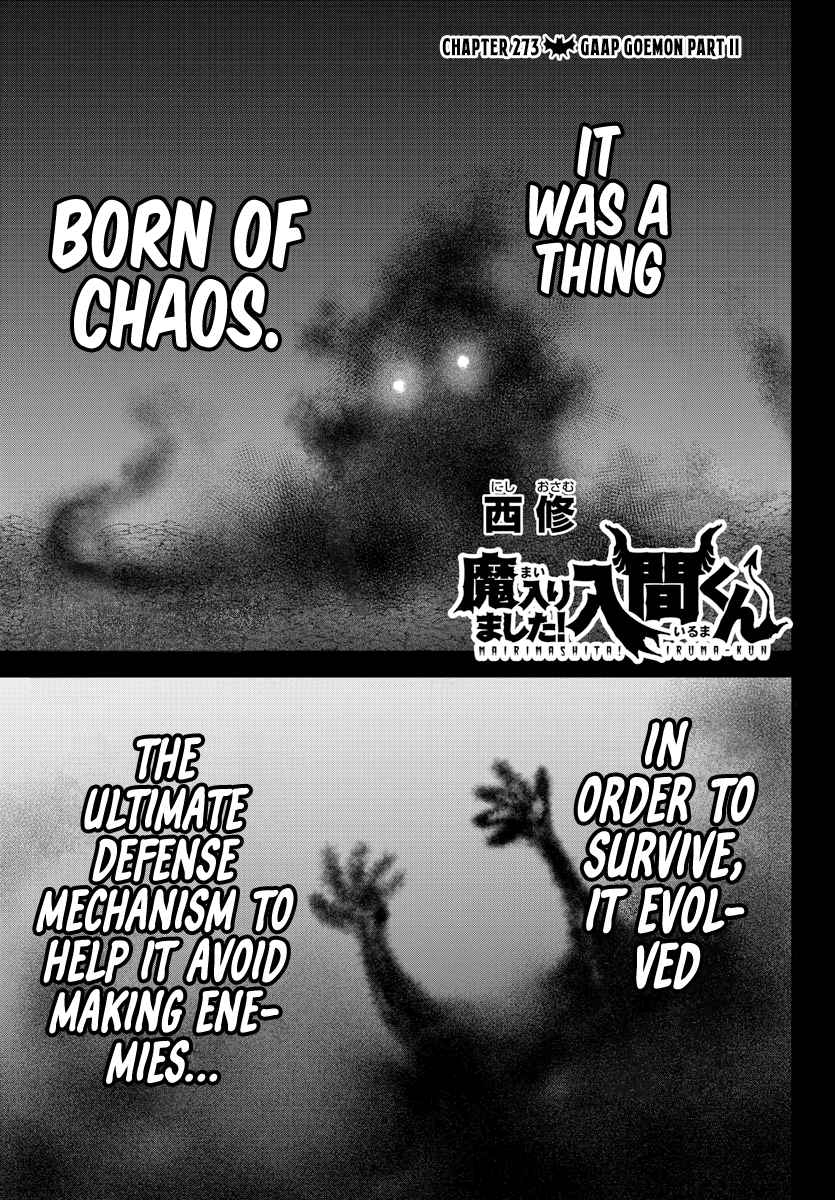 Mairimashita! Iruma-kun chapter 273 page 1