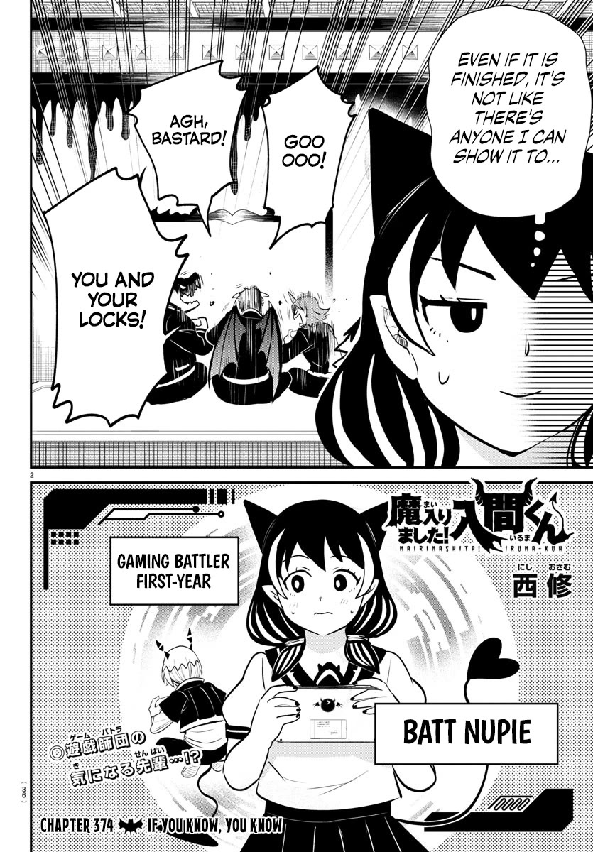 Mairimashita! Iruma-kun chapter 374 page 2