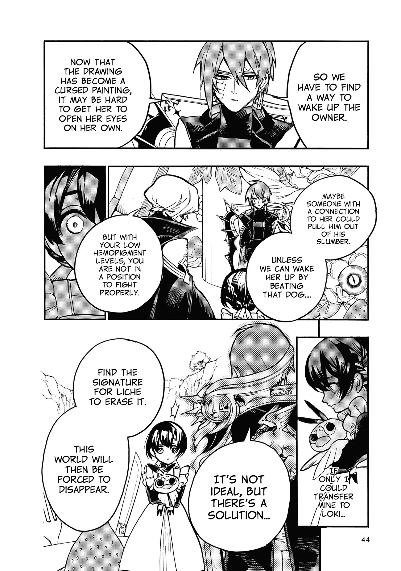 Majo no Kaigashuu chapter 16 page 42