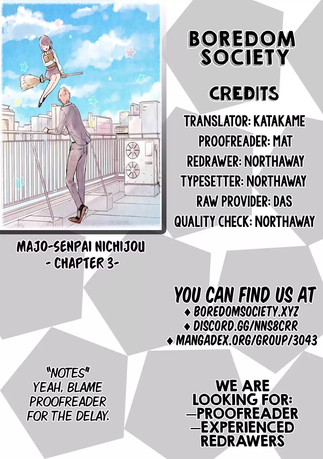 Majo-Senpai Nichijou chapter 3 page 6