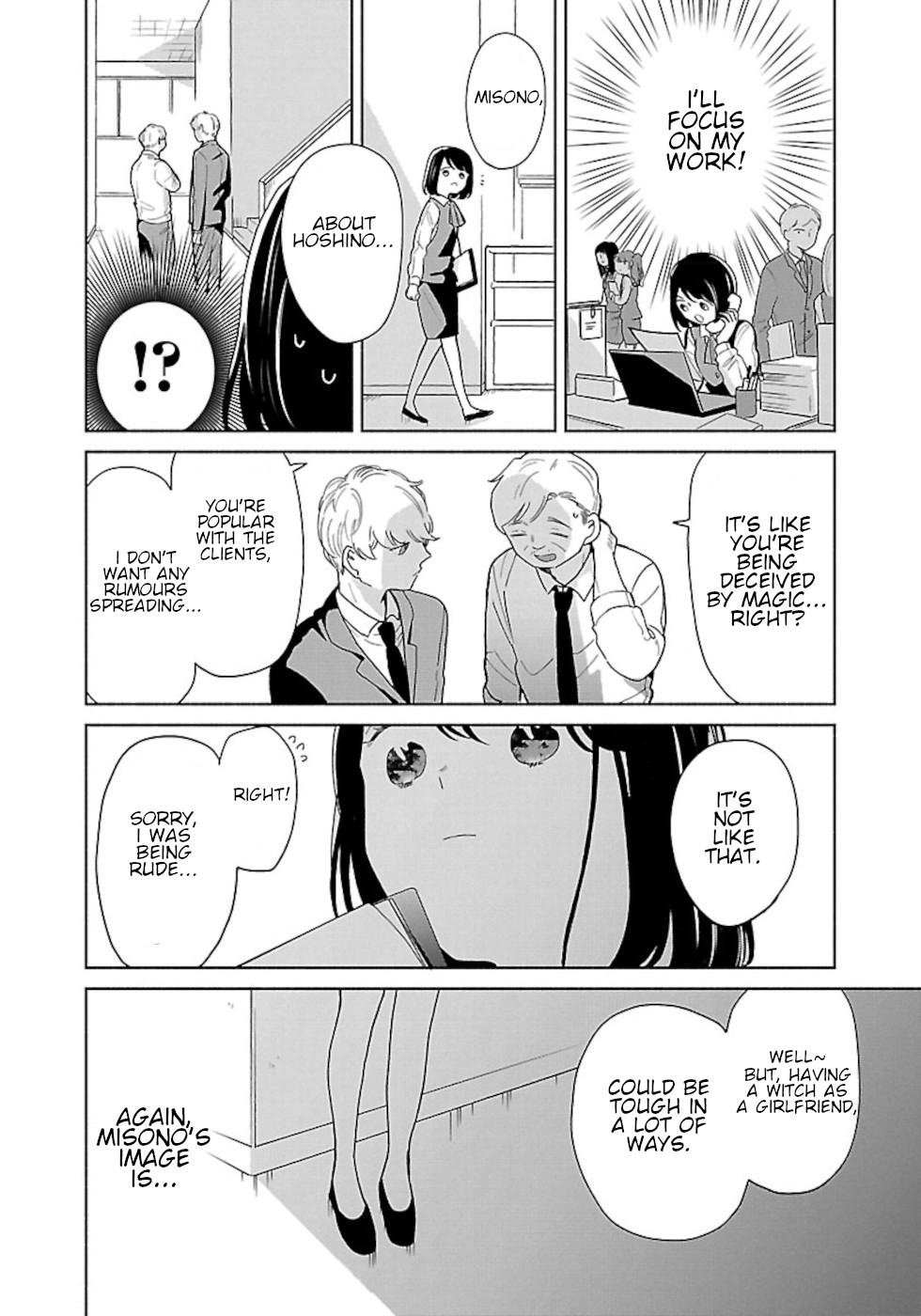 Majo-Senpai Nichijou chapter 39 page 4