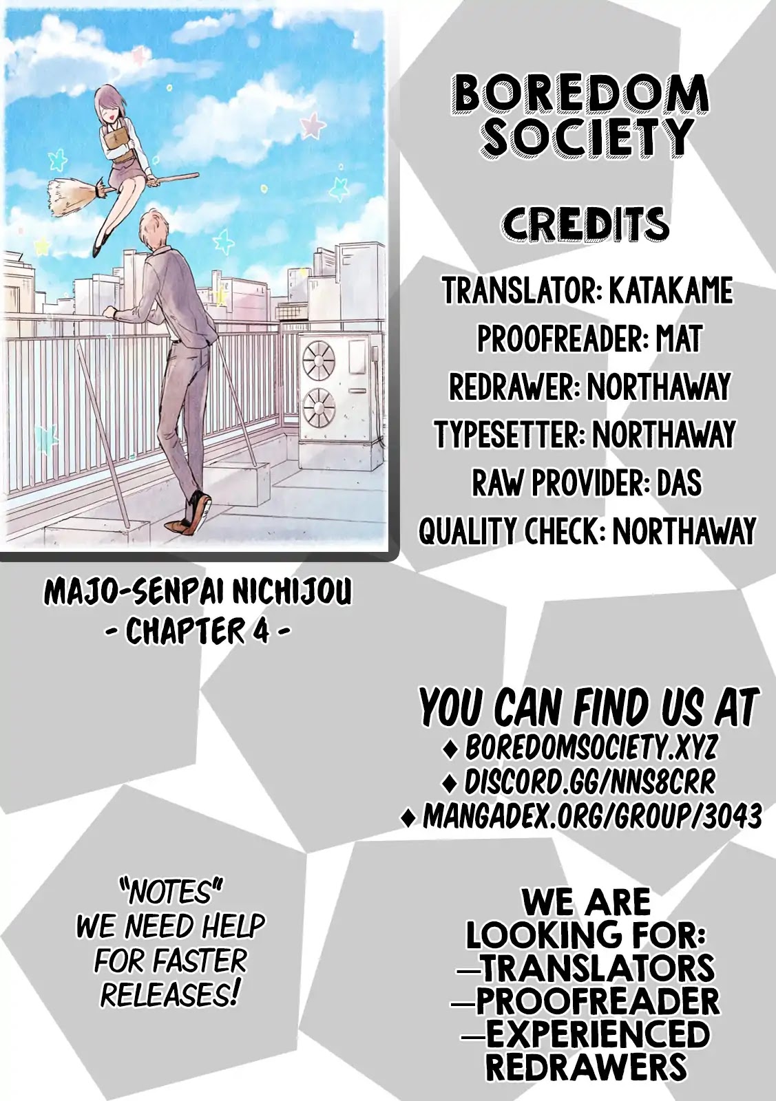 Majo-Senpai Nichijou chapter 4 page 7