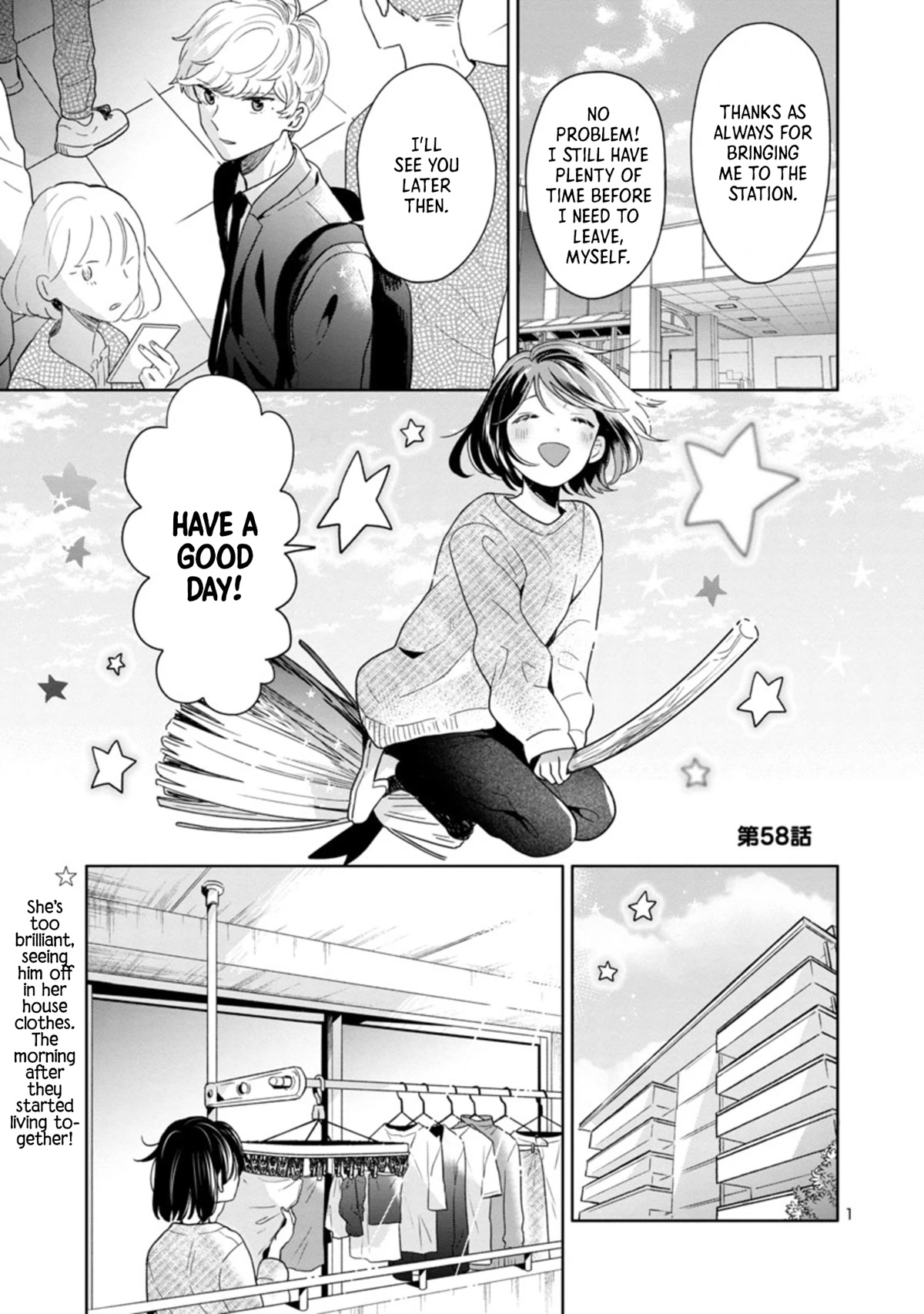 Majo-Senpai Nichijou chapter 58 page 1