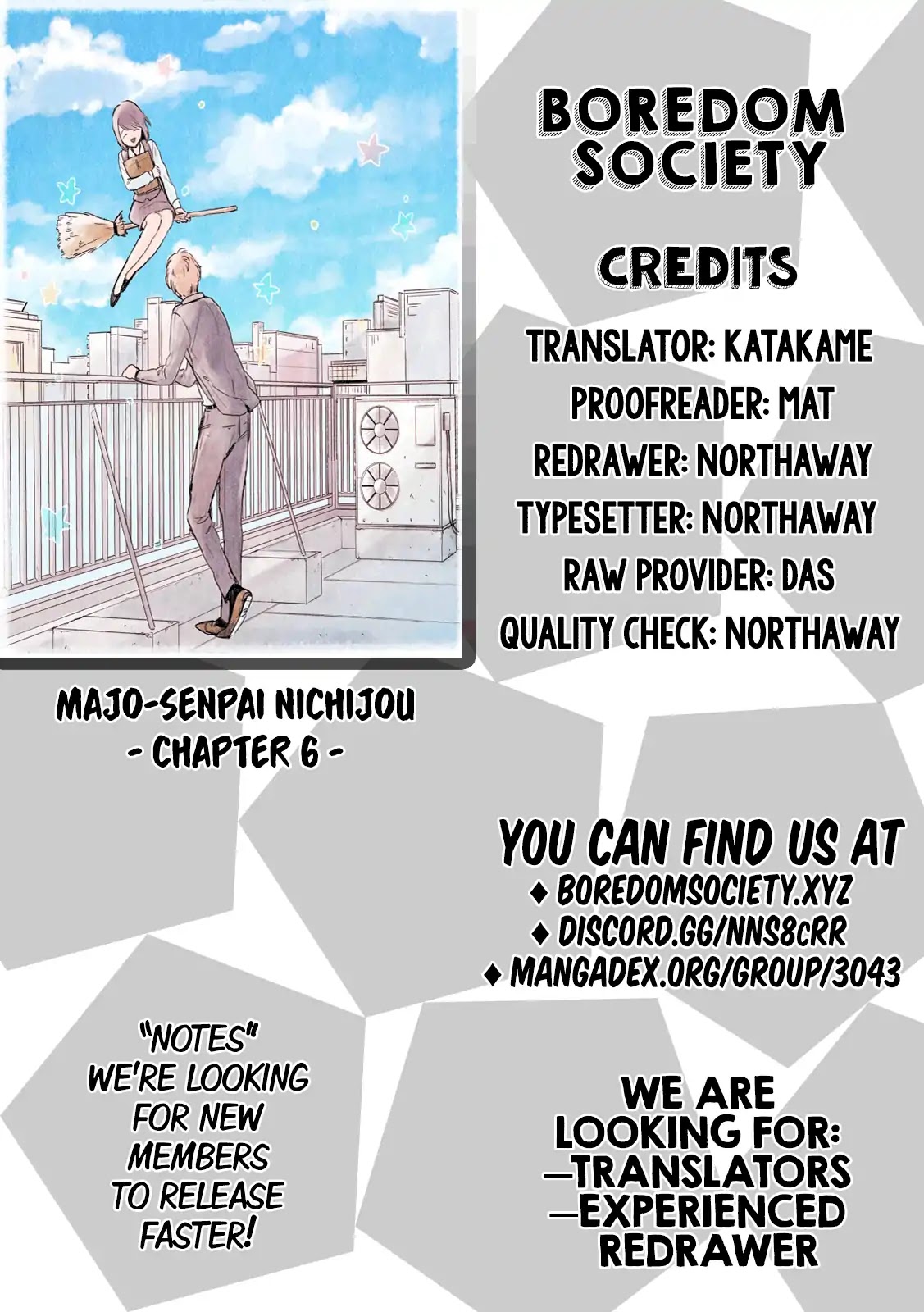 Majo-Senpai Nichijou chapter 6 page 7