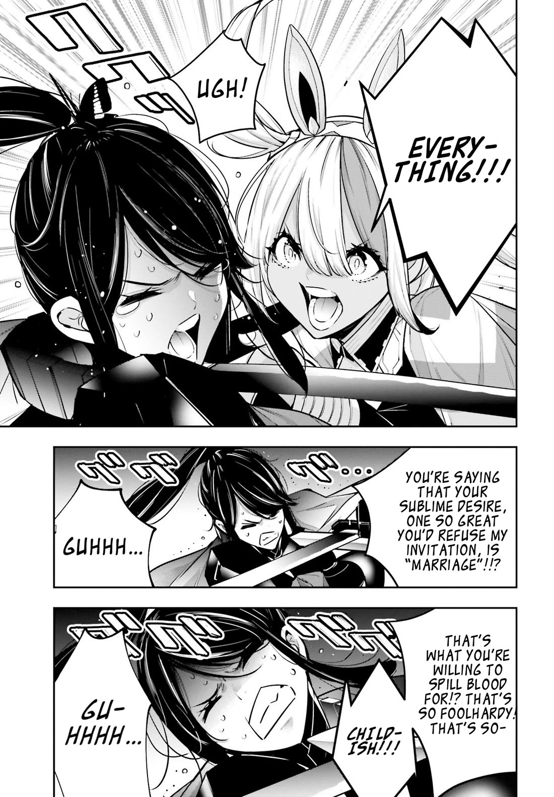 Majo Taisen - The War of Greedy Witches chapter 52 page 7